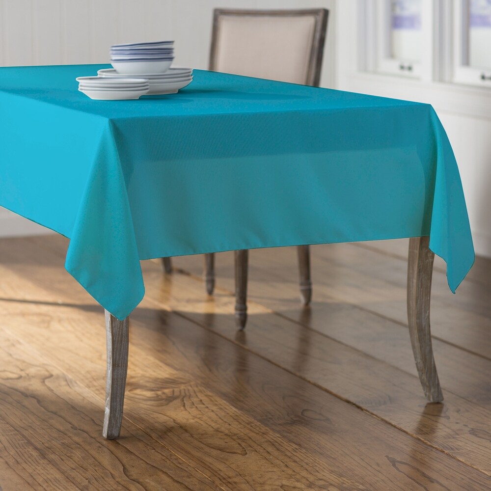 Polyester Poplin Rectangular Tablecloth 3 Sizes 41 Colors