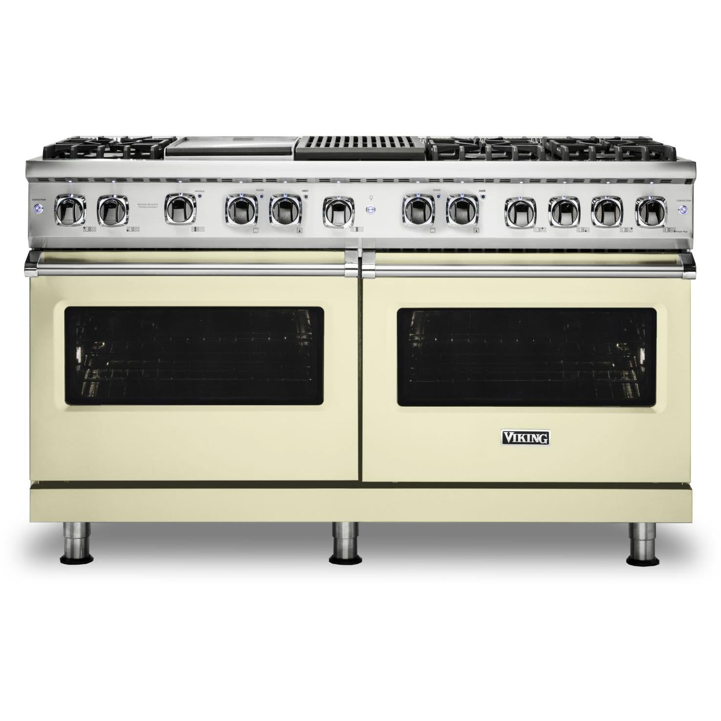 Viking 60-inch Freestanding Dual-Fuel Range with TruConvec Convection Cooking CVDR560-6GQVC