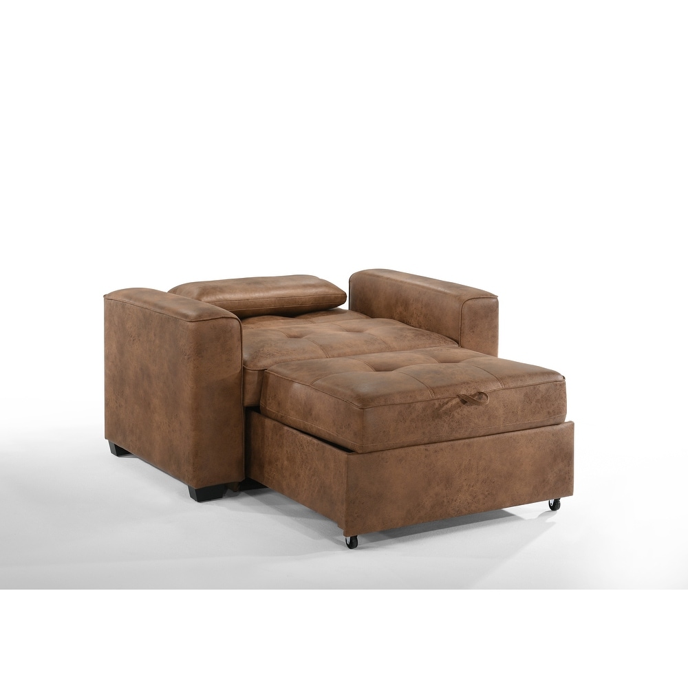 Brooklyn Sofa Sleeper   Cognac