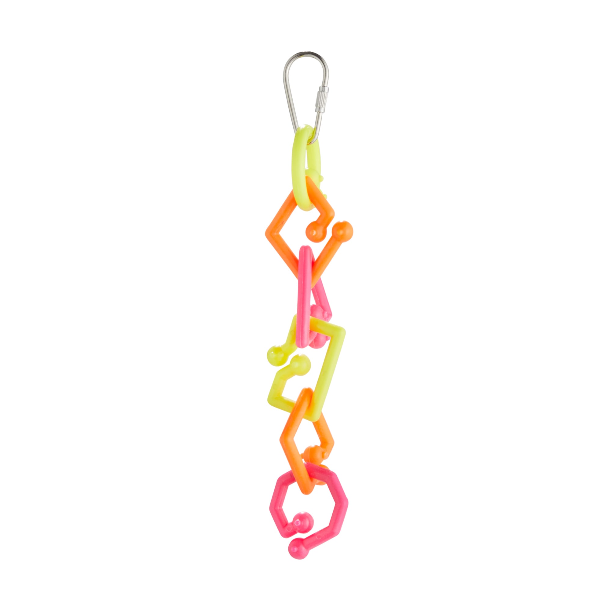 You  Me Silly Links Chewing Assorted Bird Toy， Small