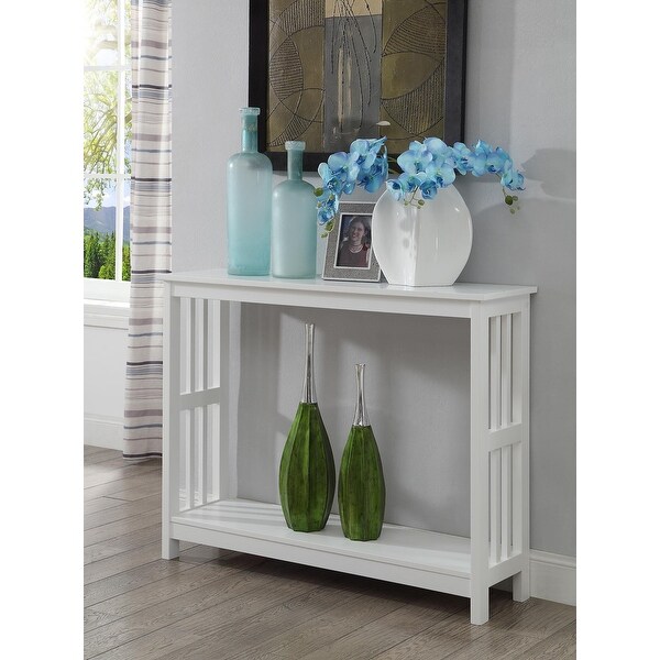 Porch and Den Miro Console Table with Shelf