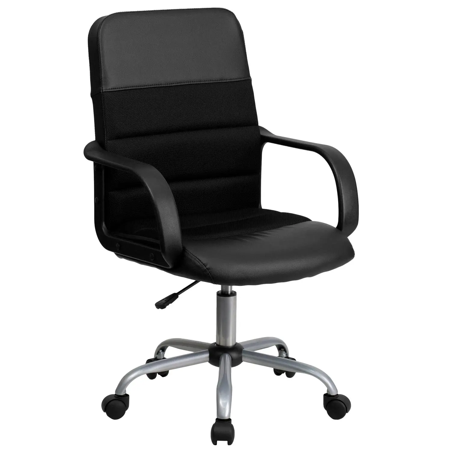 Black Leather Office Chair