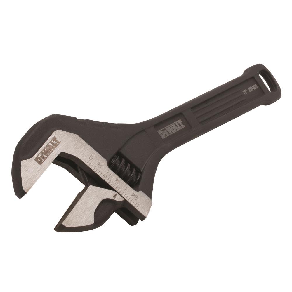 10 In. All-Steel Adjustable Wrench ;