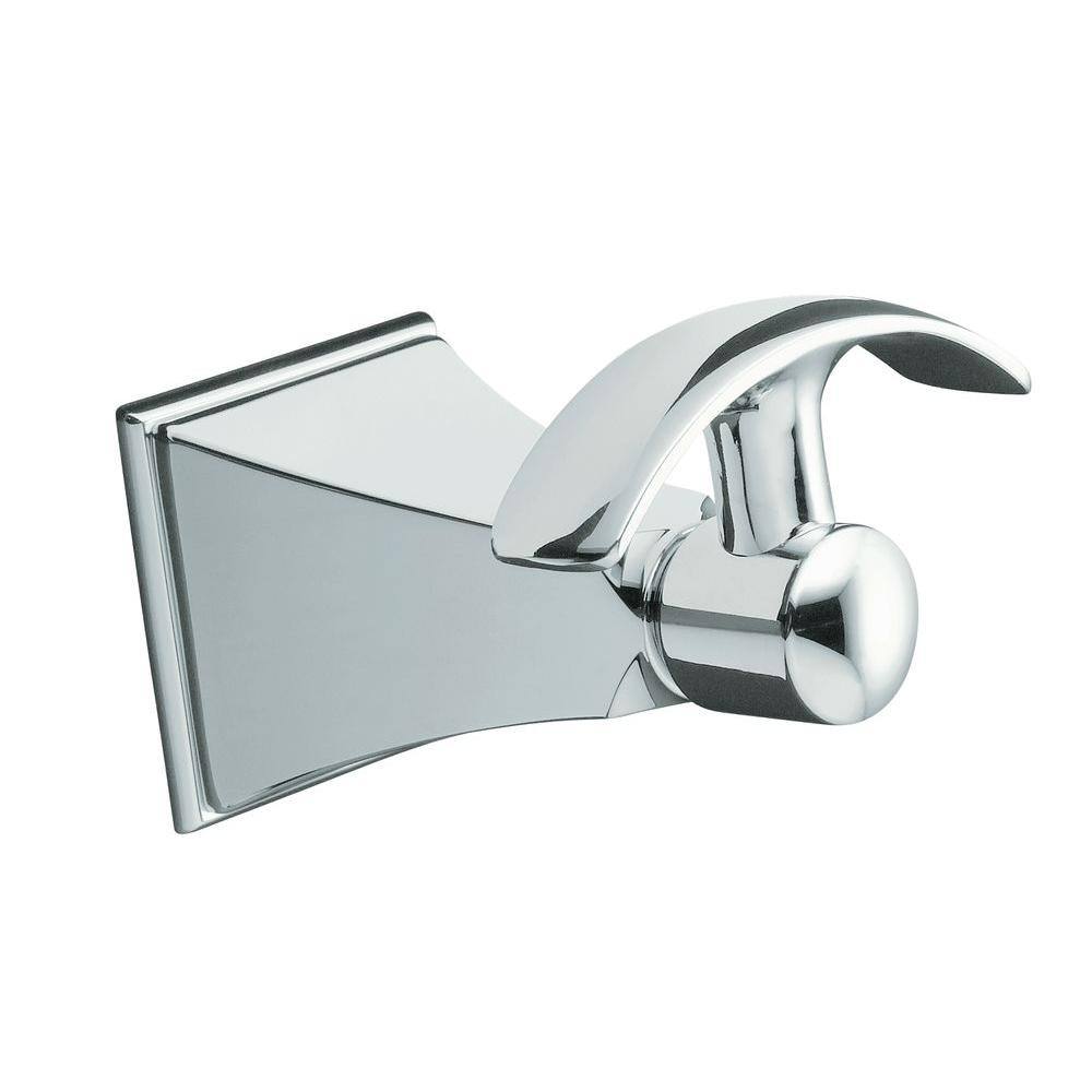 KOHLER Memoirs Single Robe Hook with Stately Design in Polished Chrome K-492-CP