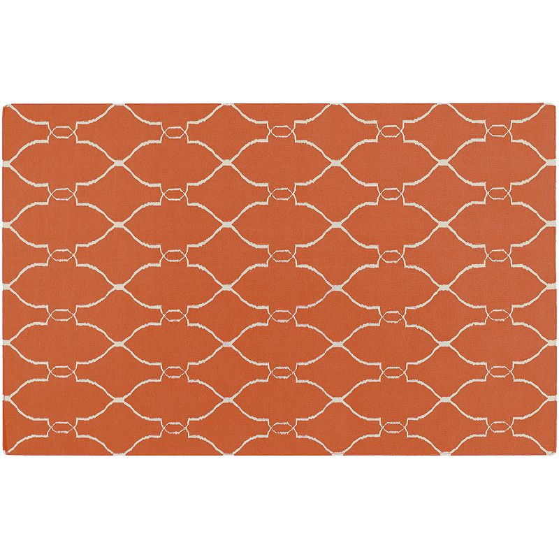 Artisan Weaver Bristow Lattice Reversible Wool Rug