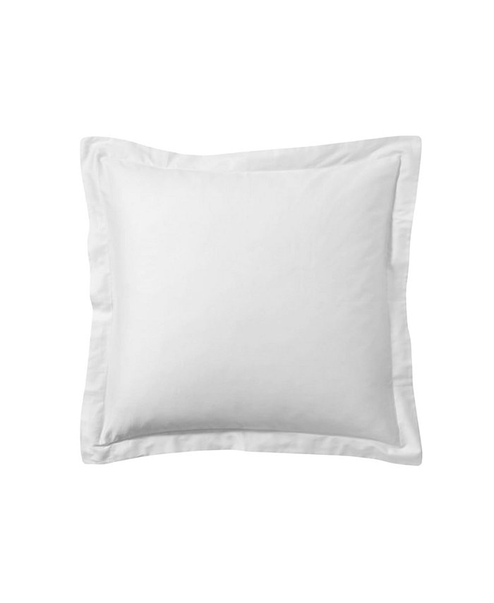 Fresh Ideas Poplin Tailored Pillow Euro Sham