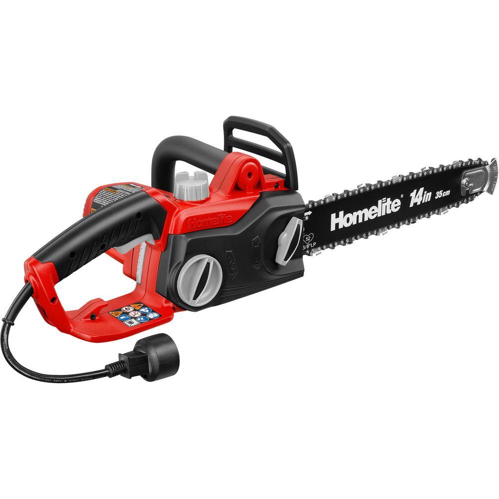 Homelite 14 in. 9 Amp Electric Chainsaw UT43104