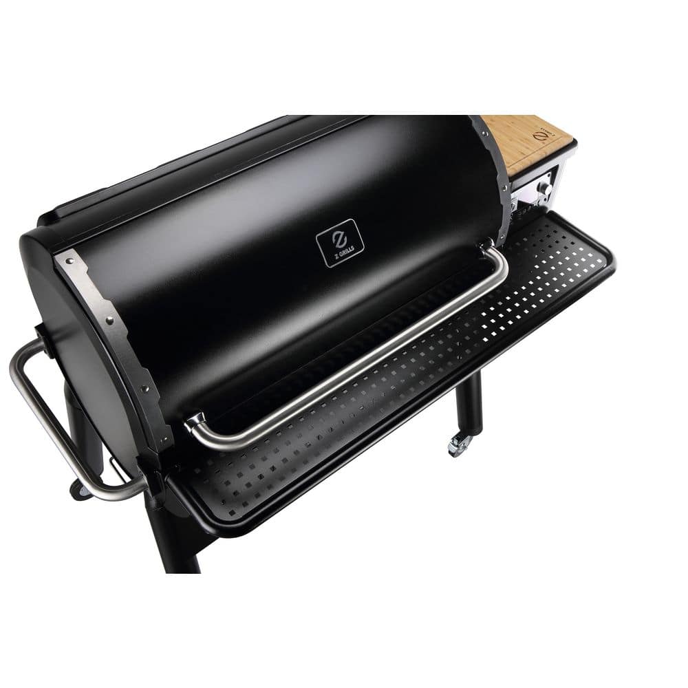 Z GRILLS 1068 sq. in. Wi-Fi Pellet Smart Grill and Smoker in Black ZPG-11002B