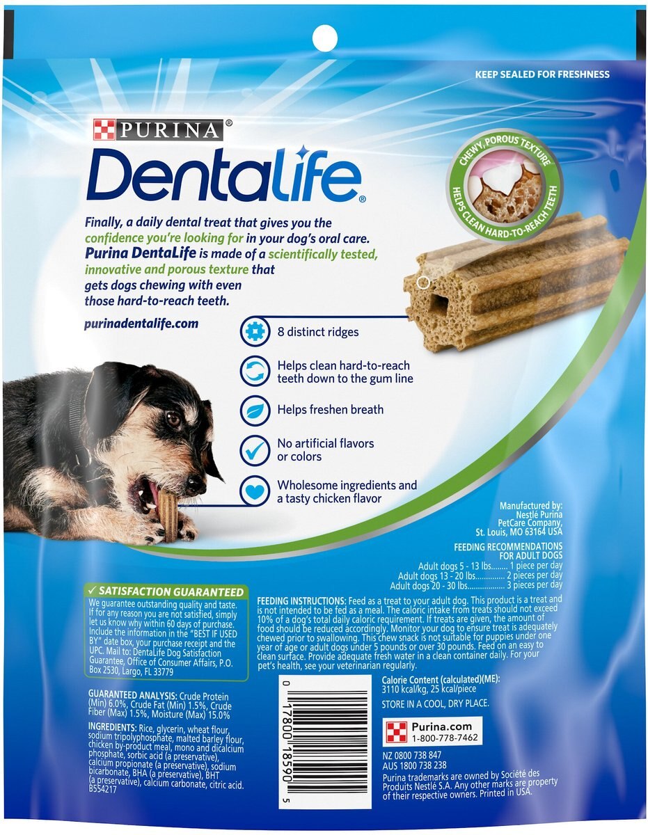 DentaLife Daily Oral Care Mini Dental Dog Treats