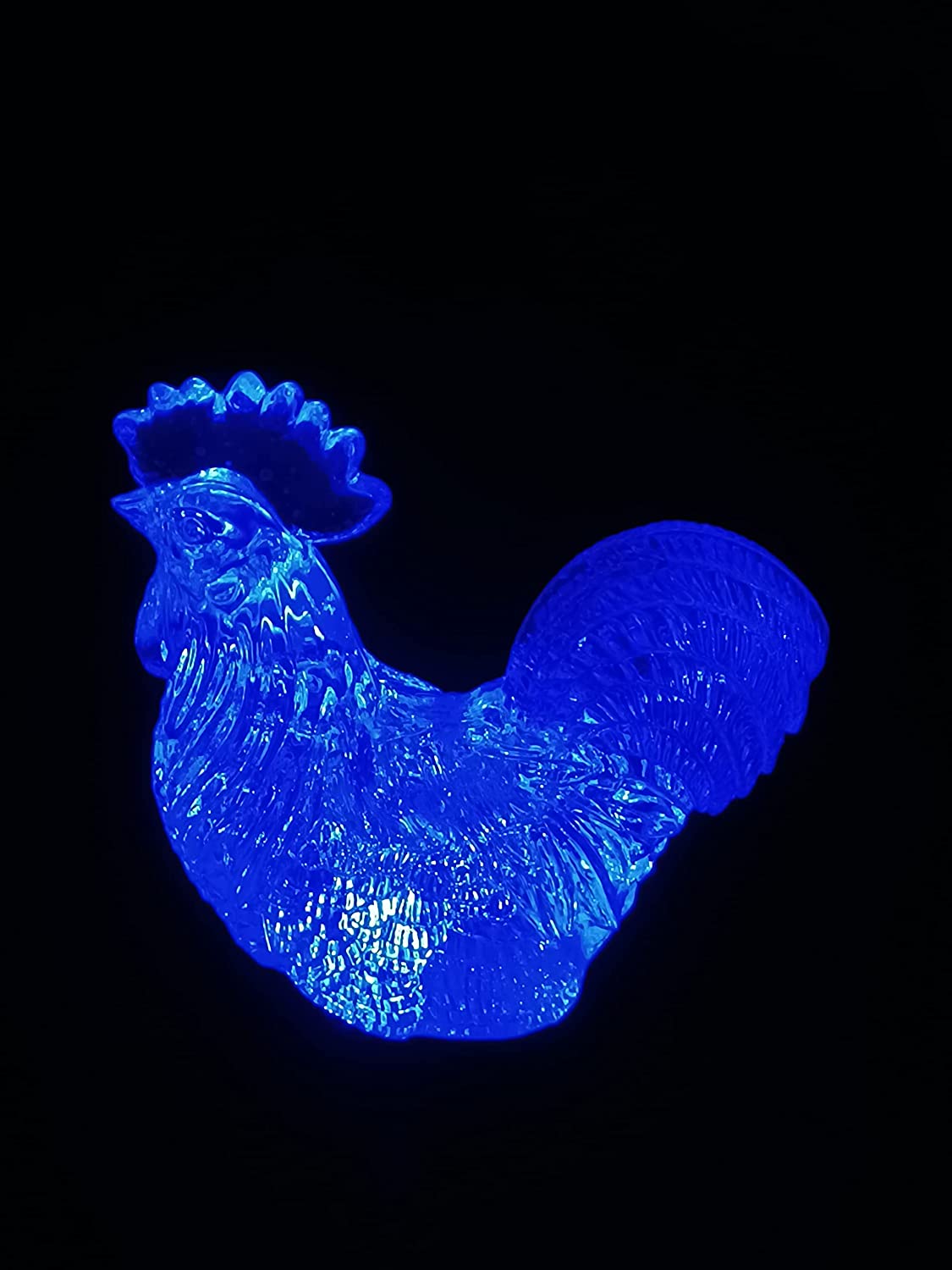 3 PCS Solar Color Changing ROOSTER Style Garden Stake Light