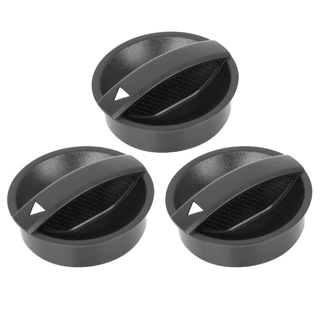 Unique Bargains Ac Air Conditioner Climate Control Switch Knobs For Toyota Tacoma 2005 2011 Black 3pcs