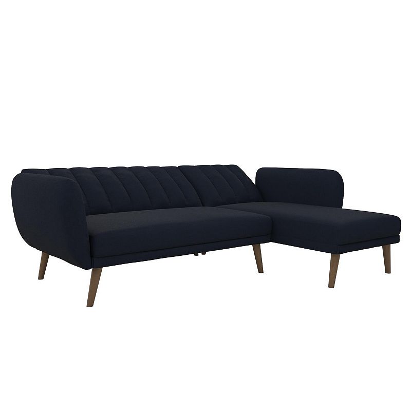 Novogratz Brittany Sectional Futon Sofa