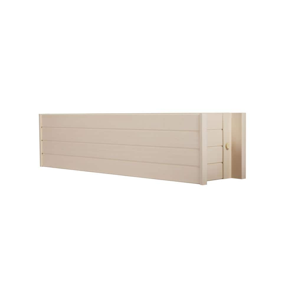 New Age Pet 7.5 in. x 30.3 in. Beige Composite Window Box EPWB103-R30