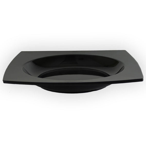 Black 22 Oz 10 1/2 Pasta Bowl 1 3/8 Deep，Melamine，Pack of 6