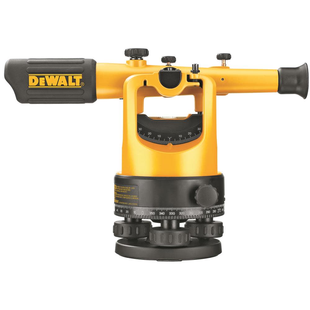 DEWALT 20x Magnification Transit Level Package ;