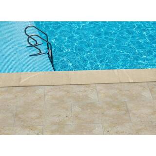 MSI Riviera 24 in. x 16 in. x 1.18 in. RectangleTumbled Travertine Paver Tile (2.67 sq. ft.) LPAVTRIV1624T