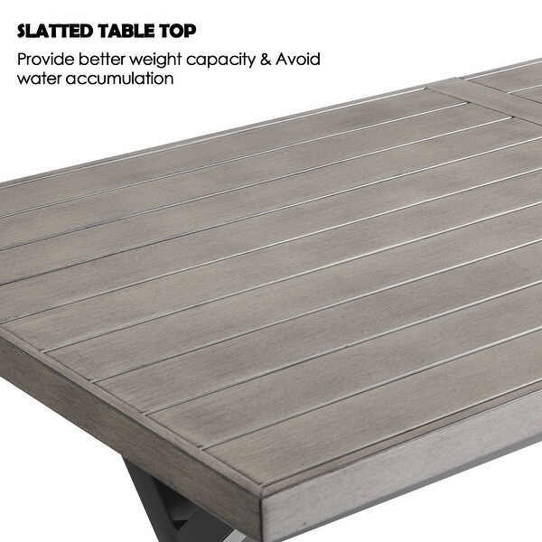 Patio Dining Table，Outdoor 82