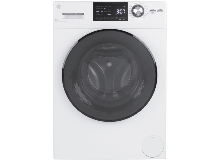 GE 2.4 Cu. Ft. White Front Load Washer/Condenser Dryer Combo