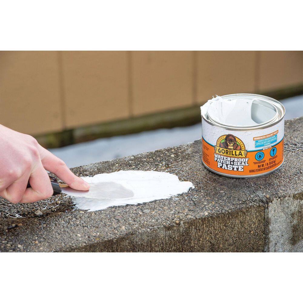 Gorilla 1lb White Waterproof Patch and Seal Paste 109406