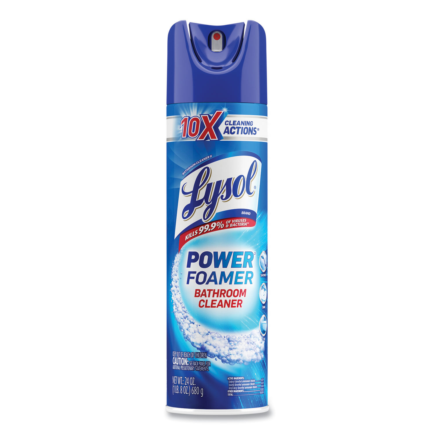 Power Foam Bathroom Cleaner by LYSOLandreg; Brand RAC02569