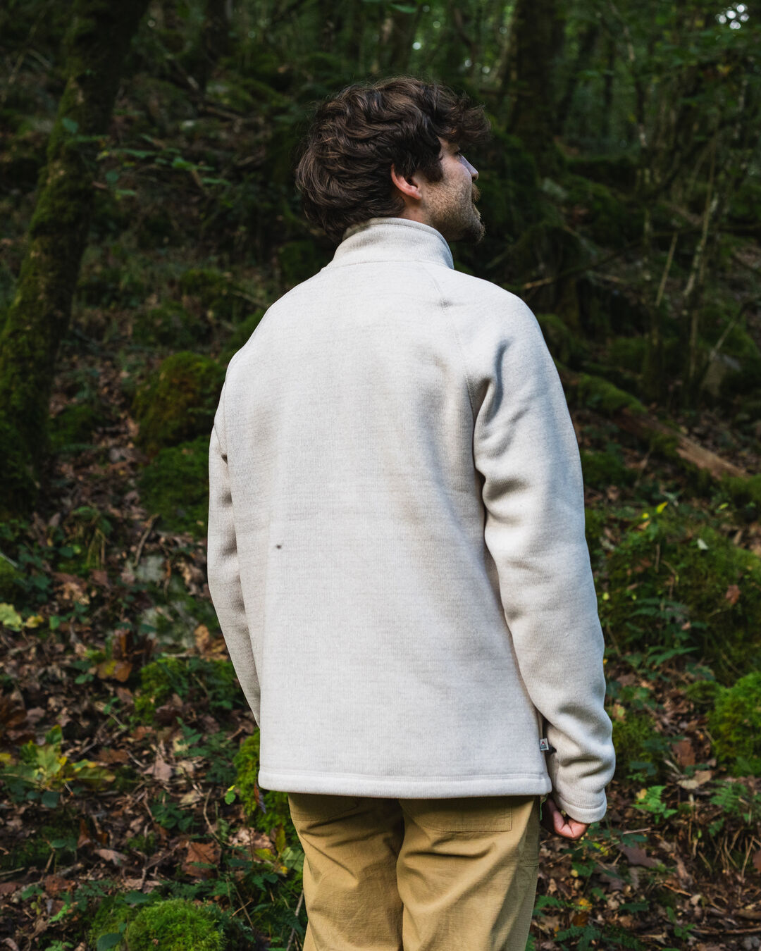 Incline Recycled Polartec® Fleece - Vintage White