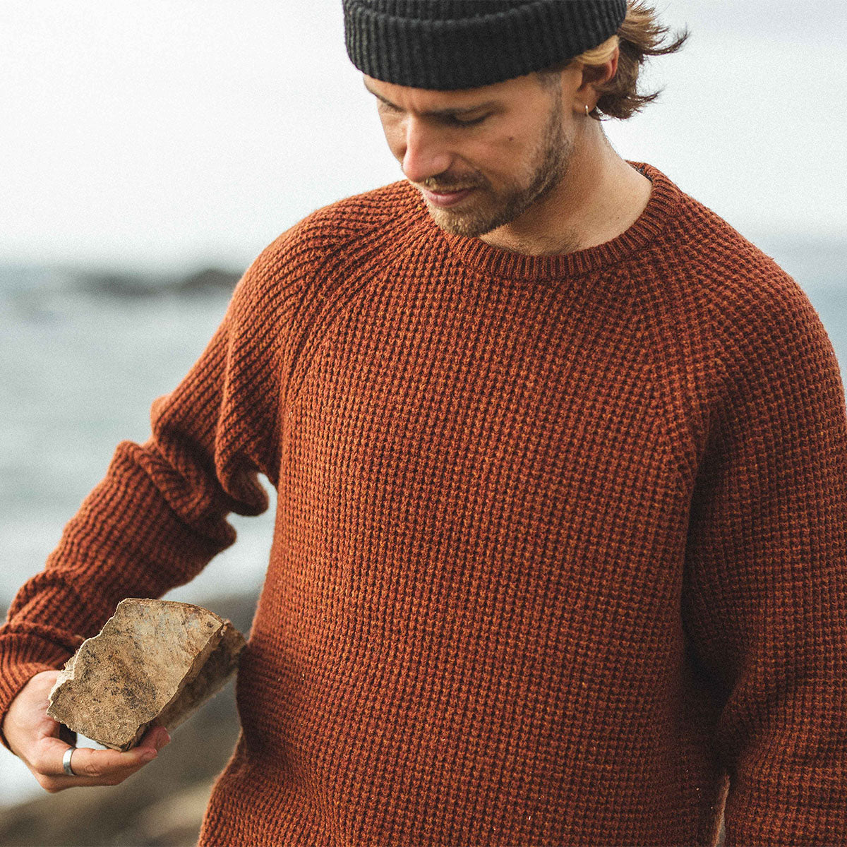 Cinder Knitted Jumper - Glazed Ginger