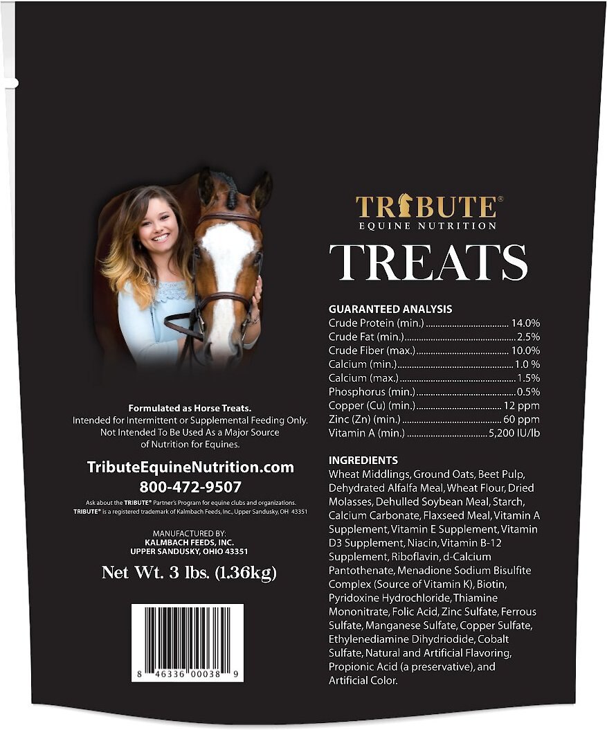 Tribute Equine Nutrition Peppermint Horse Treats