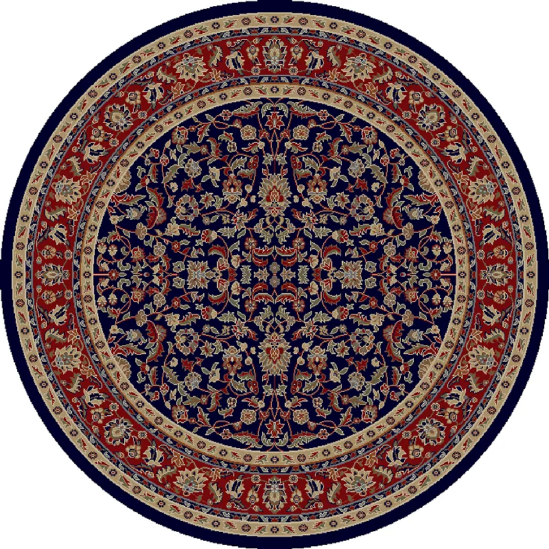 Merinos Kashan Floral Framed Rug