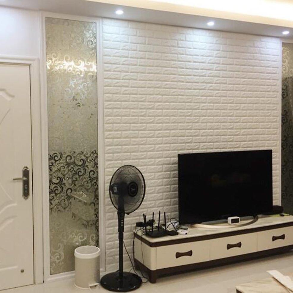 Bedroom Wall Paper 10 Pcs Stone Brick Wall Background Modern 3d Wallpaper