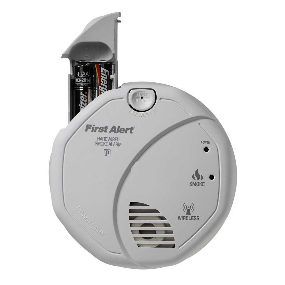 Wireless Interconnect Hardwired Smoke Alarm