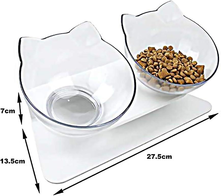 Cat Food Bowl With Raised Stand Pet Food Bowl Perfect For Cats And Small Dogs