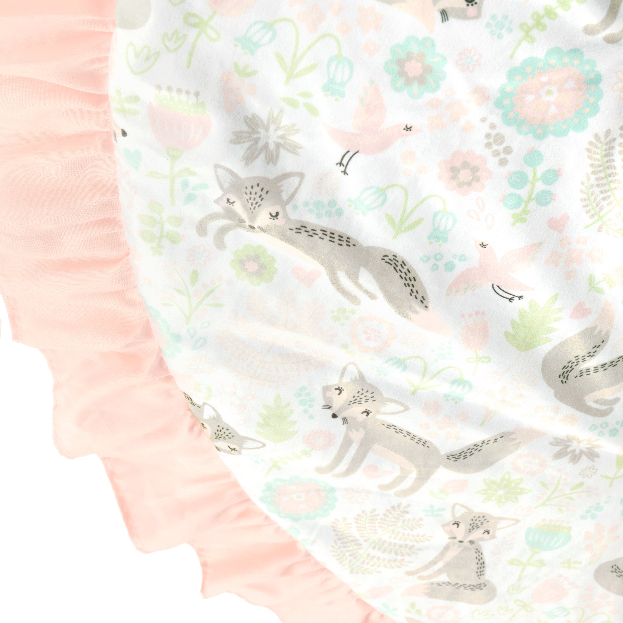 Pixie Fox Baby Round Ruffle Play Mat