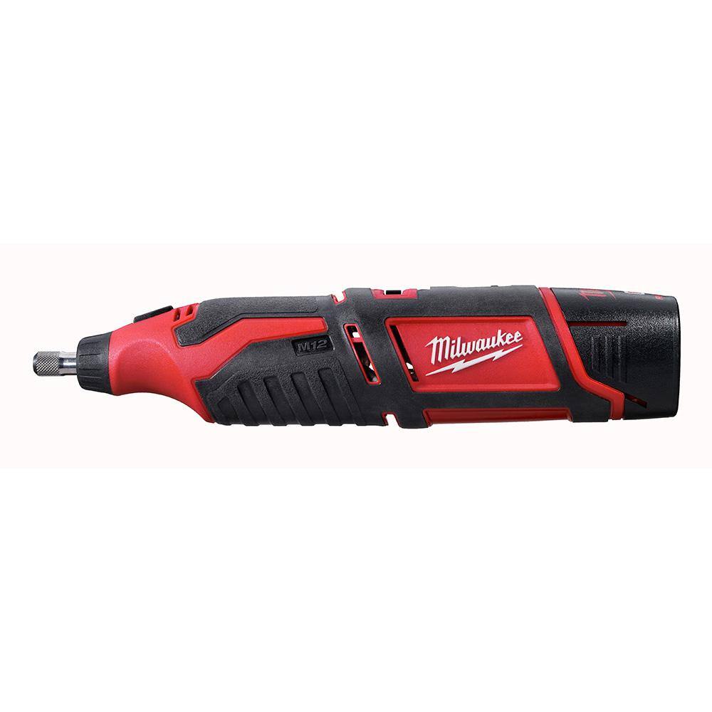 MW M12 12V Lithium-Ion Cordless Combo Kit (3-Tool) with M12 Rotary Tool 2498-23-2460-20