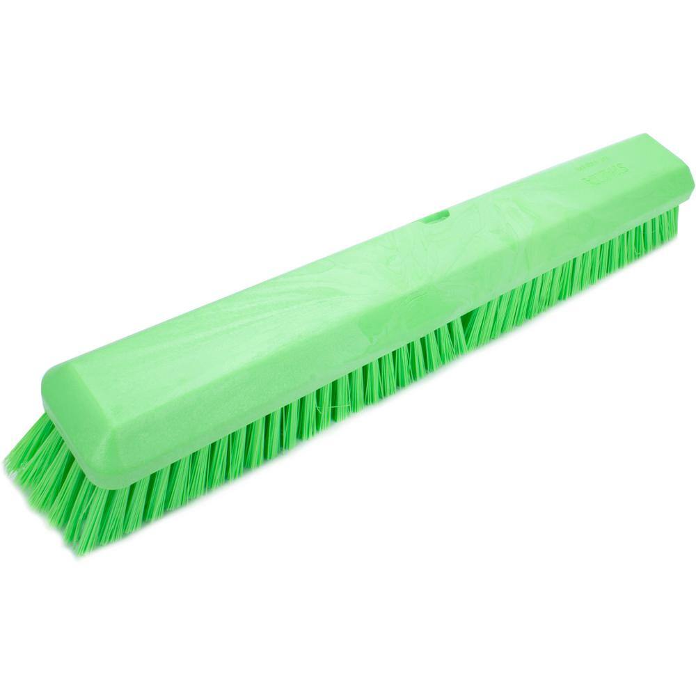 CFS Brands Sparta 18 in. Lime Polypropylene Omni Sweep Push Broom Head (12-Pack) 41890EC75