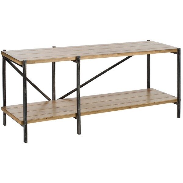 SAFAVIEH Theodore Natural Console Table - 55.1