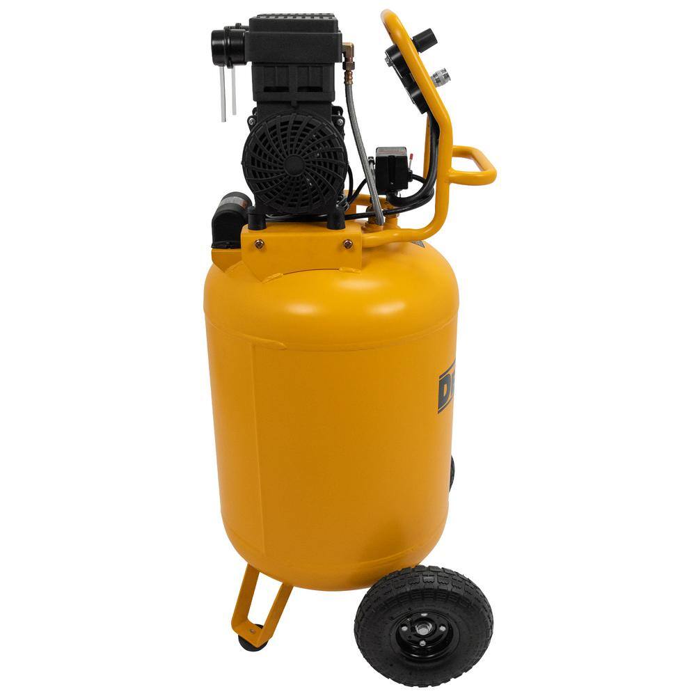 DW 26 Gal. 1. 5HP 150 PSI Portable Electric Ultra Quiet Air Compressor DXCMSAC426