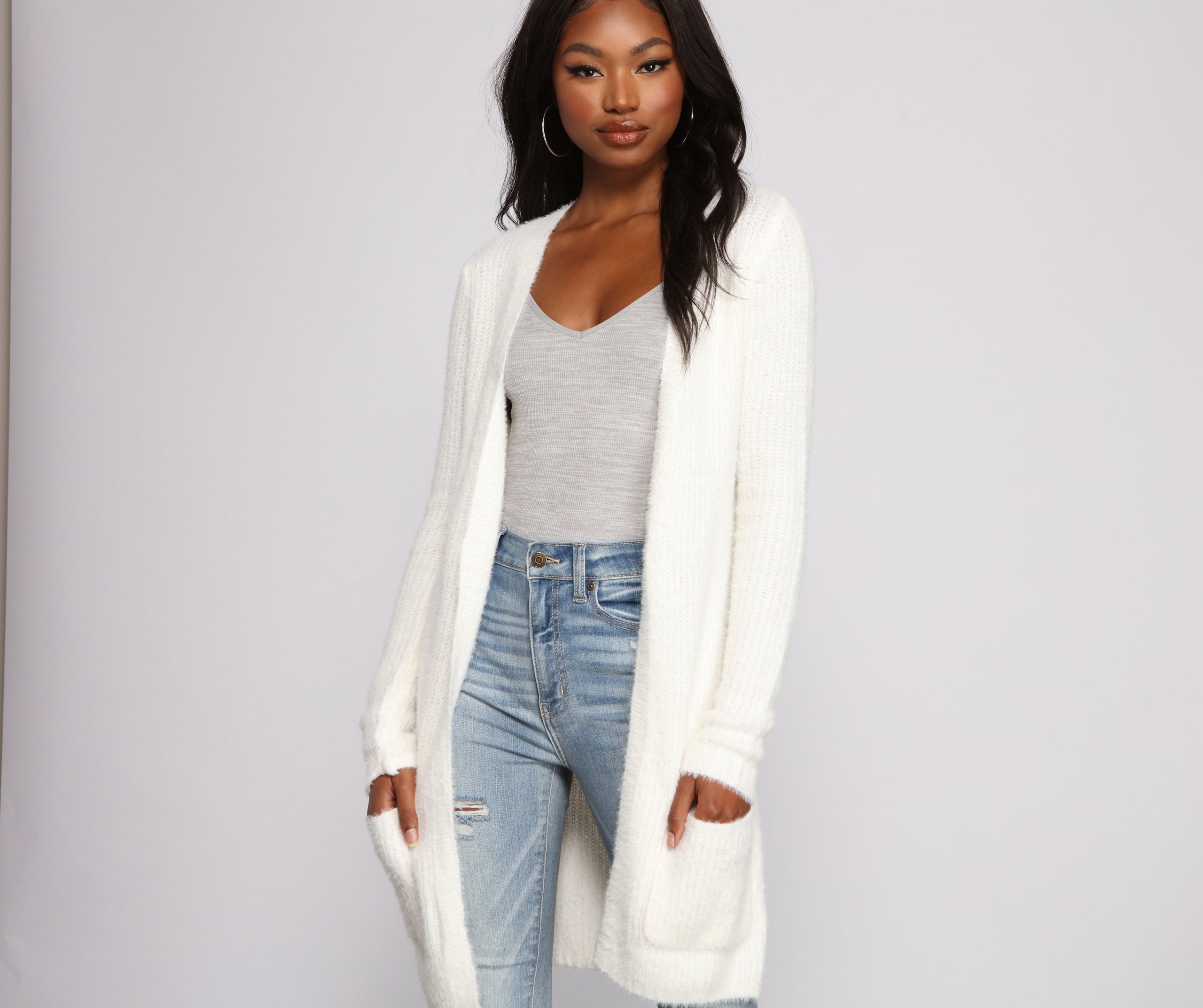 Layer Up Basic Knit Cardigan