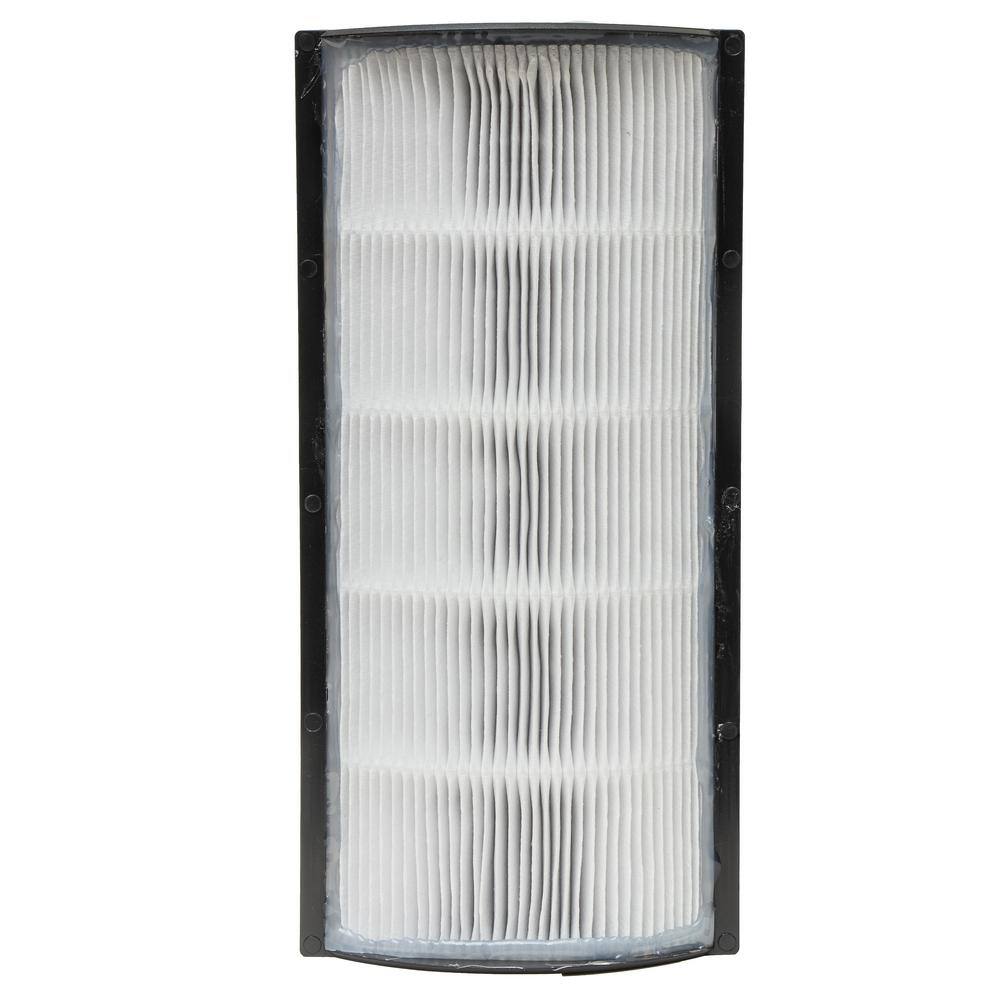 LifeSupplyUSA 10.5 in. x 5 in. x 1.75 in. Replacement HEPA Filter Compatible with Hunter 30610 30611 40882 Air Purifiers (5-Set) 5ER638