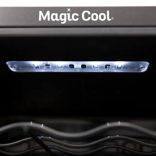 Magic Cool 34 Bottle Wine Cooler in Black MCWC34SI