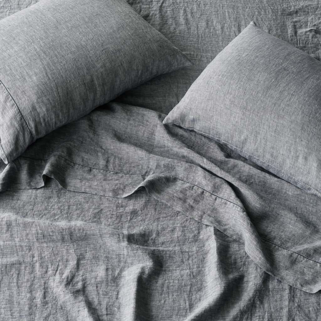 Stonewashed Linen Pillowcases