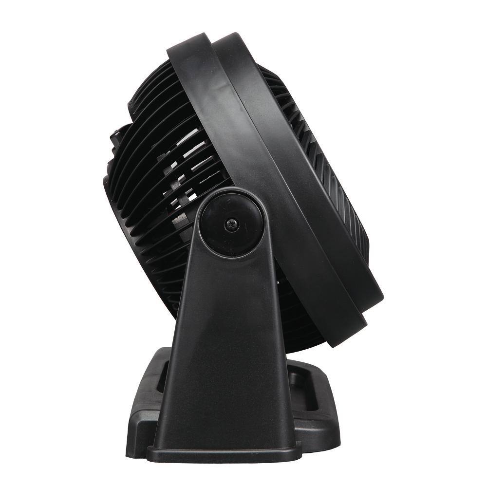 Hampton Bay 9 in. 3 Speed Personal High Velocity Table Fan in Black TF-810S