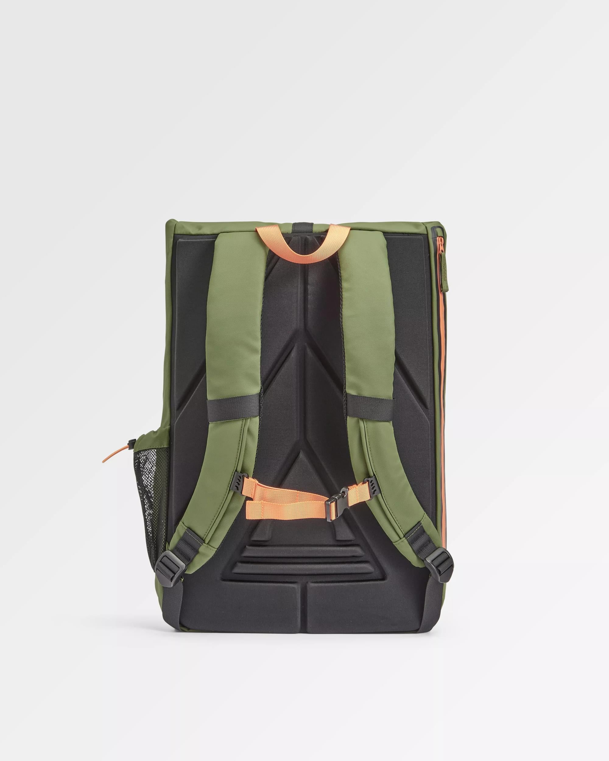 Crossing Roll Top Backpack - True Black/ Khaki