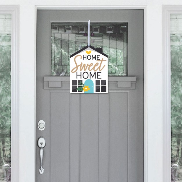 Big Dot Of Happiness Welcome Home Housewarming Hanging Porch New Sweet Home Outdoor Decorations Front Door Decor 1 Piece Sign