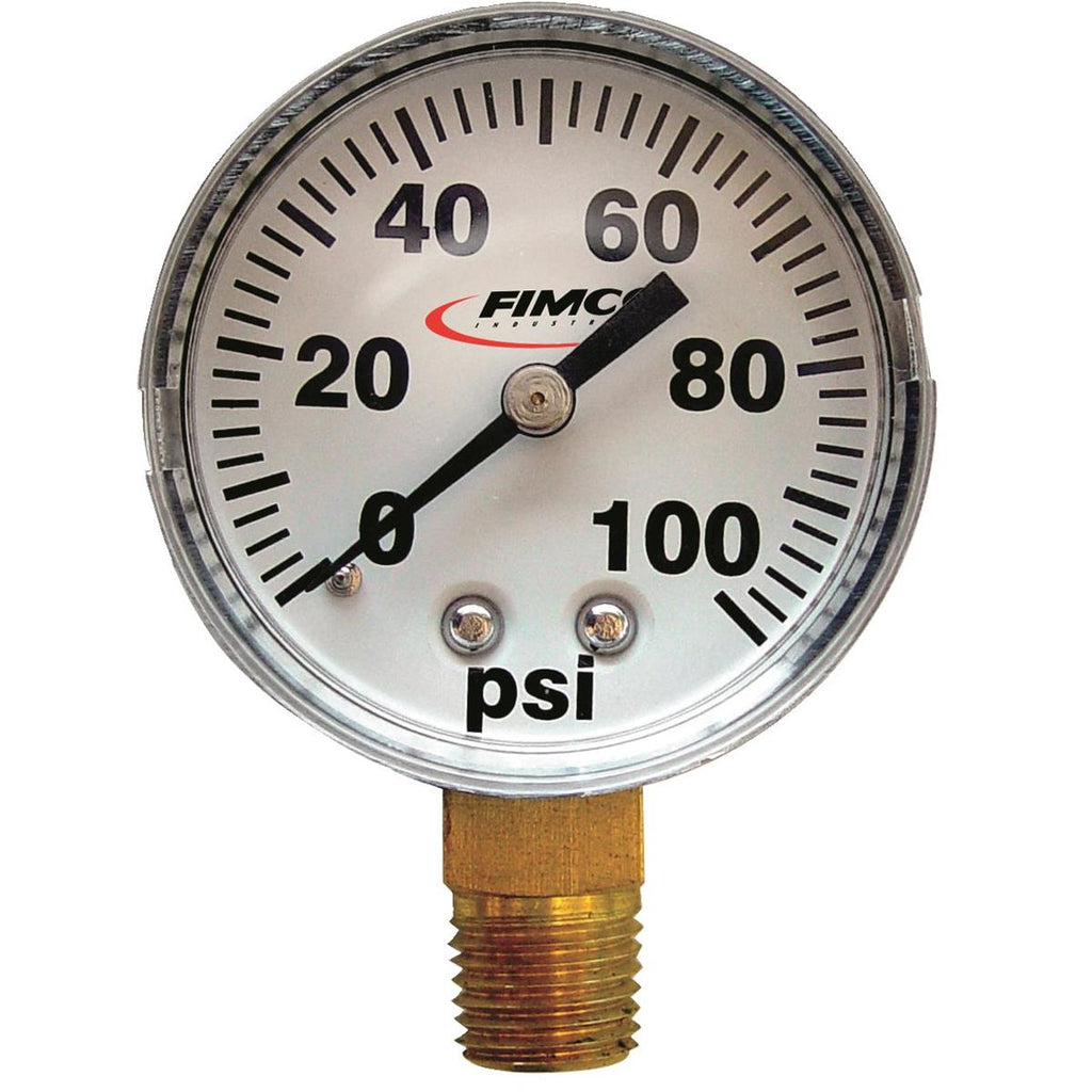 Fimco Dry Pressure Gauge， 0-100 psi 5167007