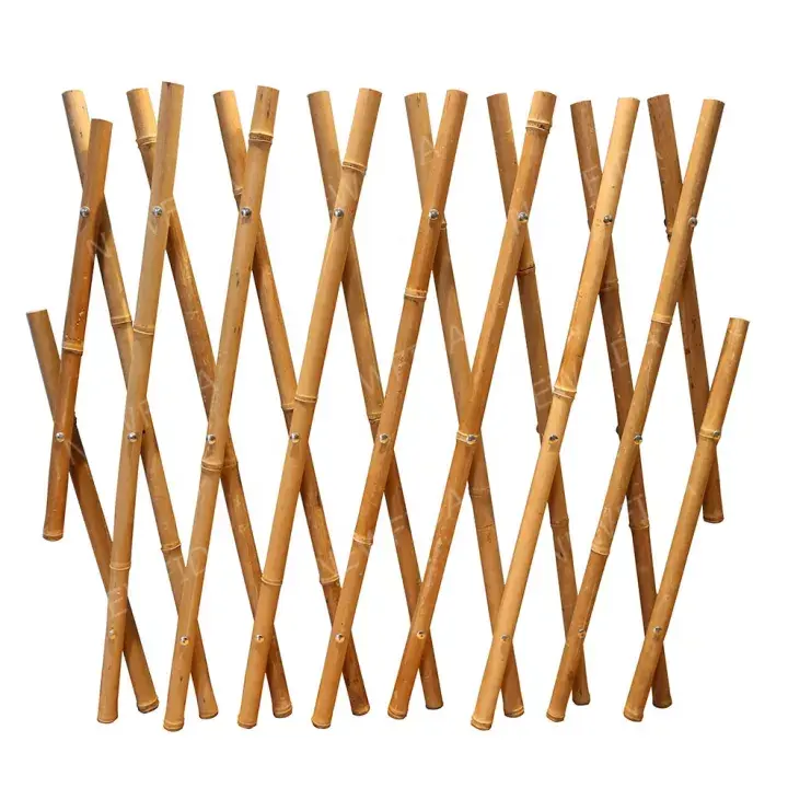 Eco friendly fences garden supplies bamboo fence expandable trellis natural fencing rolls from Vietnam