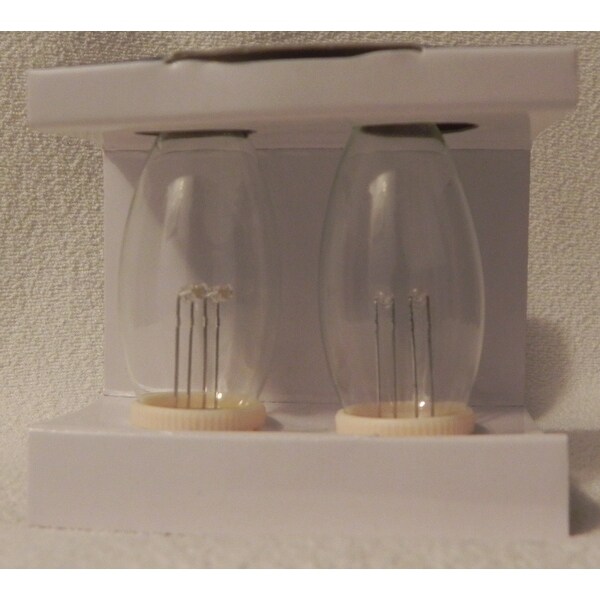 SET OF 4 B/O Patented BiDirectional LED Glass Replacement Bulbs