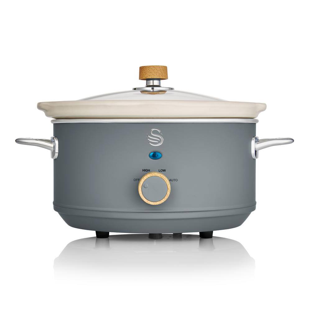 Nordic 3.7 qt. Slow Cooker - Grey SF17021GRYN