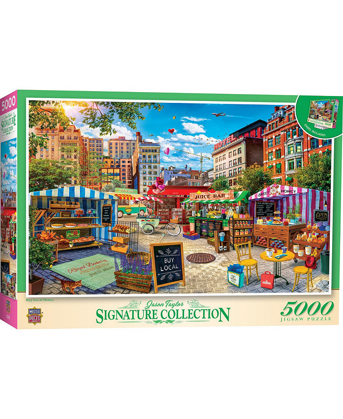 MasterPieces Puzzles MasterPieces 5000 Piece Jigsaw Puzzle - Buy Local Honey - 40x60