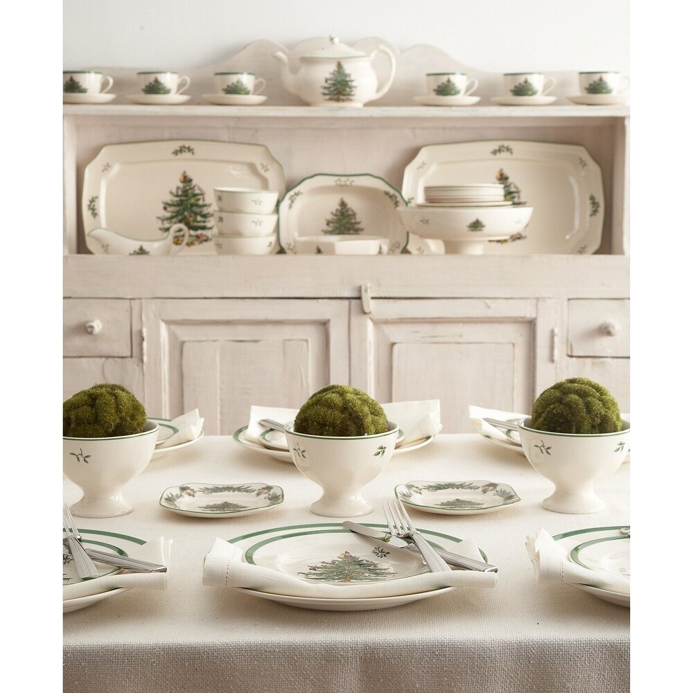 Spode Christmas Tree Stacking Bowls Set of 4   5.5 inch