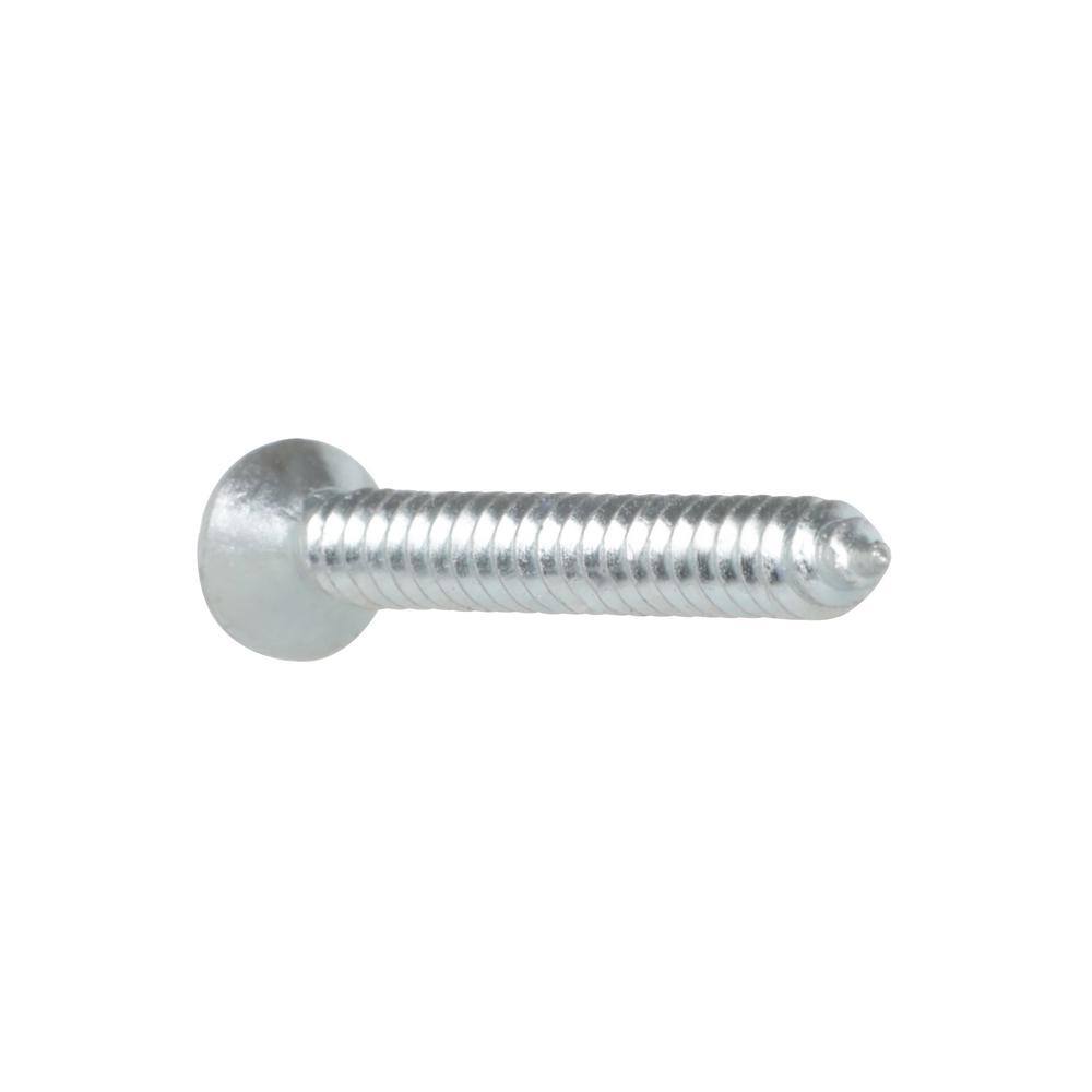 Everbilt #12 x 2 in. Phillips Flat Head Zinc Plated Sheet Metal Screw (50-Pack) 801452